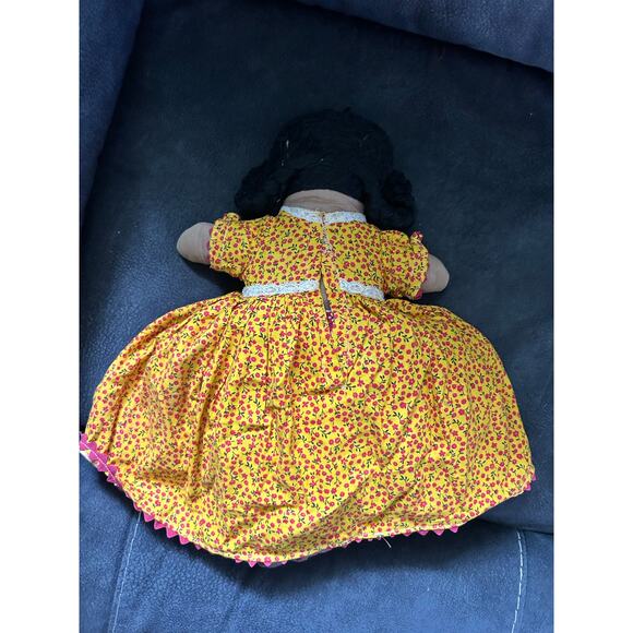 VGUC Vintage Double Doll Handmade Reversible Flips Over Two In One Stuffed - Picture 4 of 4